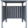 Abri à vélos  Westmann en acier thermolaqué gris anthracite 3,6m²