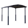 Carport en alu gris et polycarbonate Arcadia Alpine 4300 Palram