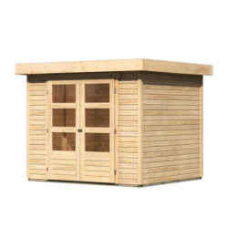 Abri de jardin Askola 3 5,25m² en bois brut 19mm - WoodFeeling