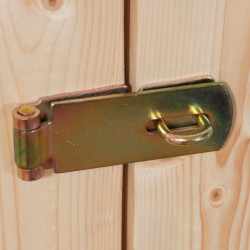 Abri de jardin Askola 4 6,55m² en bois gris terre 19mm - WoodFeeling