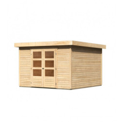 Abri de jardin Askola 6 9,24m² en bois brut 19mm - WoodFeeling
