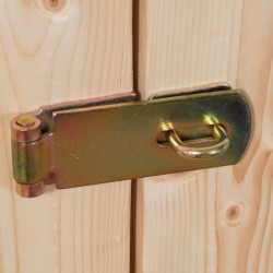 Abri de jardin Kerko 3 5,25m² en bois gris terre 19mm - WoodFeeling