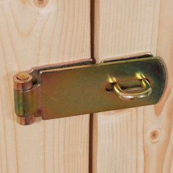 Abri Retola 3 6,92m² en bois brut 19mm et appentis 240cm - WoodFeeling