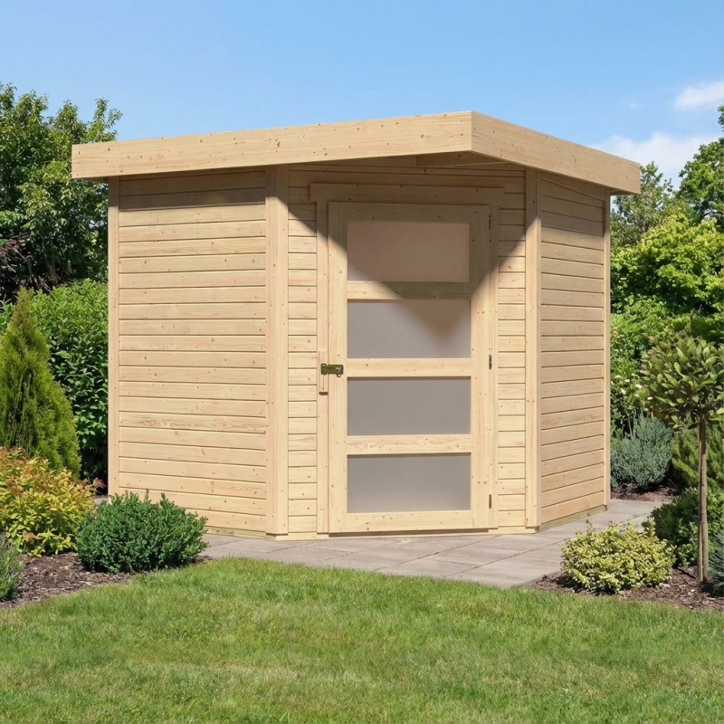 Abri de jardin Schwandorf 3 4,62m² en bois brut 19mm - WoodFeeling