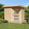 Abri de jardin Schwandorf 3 4,62m² en bois brut 19mm - WoodFeeling