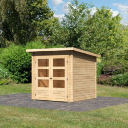 Abri de jardin 3,46m² Stockach 2 en bois brut 19mm - WoodFeeling