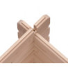 Abri de jardin 5,62m² Bastrup 2 en bois brut 28mm - WoodFeeling