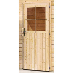 Abri de jardin 8,88m² Tintrup en bois brut 28mm - WoodFeeling