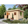 Abri de jardin 11,62m² Mattrup en bois brut 28mm - WoodFeeling