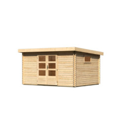 Abri de jardin 11,49m² Trittau 5 en bois brut 40mm - WoodFeeling