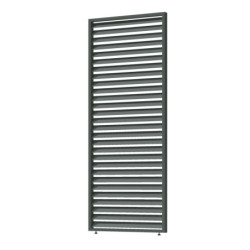 Panneau latéral anthracite Ombrea à ventelles 1m