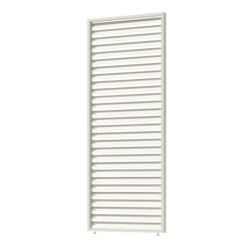 Panneau blanc latéral Ombrea à ventelles 1m