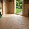 Plancher en bois épicéa du nord pour abris de jardin WoodFeeling 77902