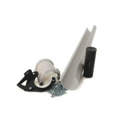 Kit gouttière en PVC avec 2 extensions - longueur 8m - ref 8389 WoodFeeling