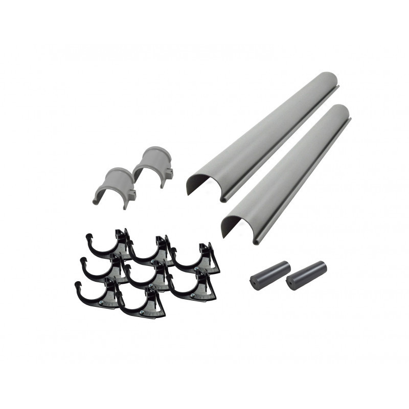 Kit gouttière en PVC - longueur 240cm - ref 8371 WoodFeeling