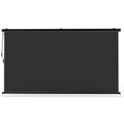 Store latéral en alu anthracite pour pergola 4x3m et 4x4m X-METAL