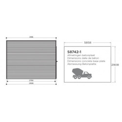 Abri Tarento 8,69m² en bois traité 19mm avec terrasse - SOLID