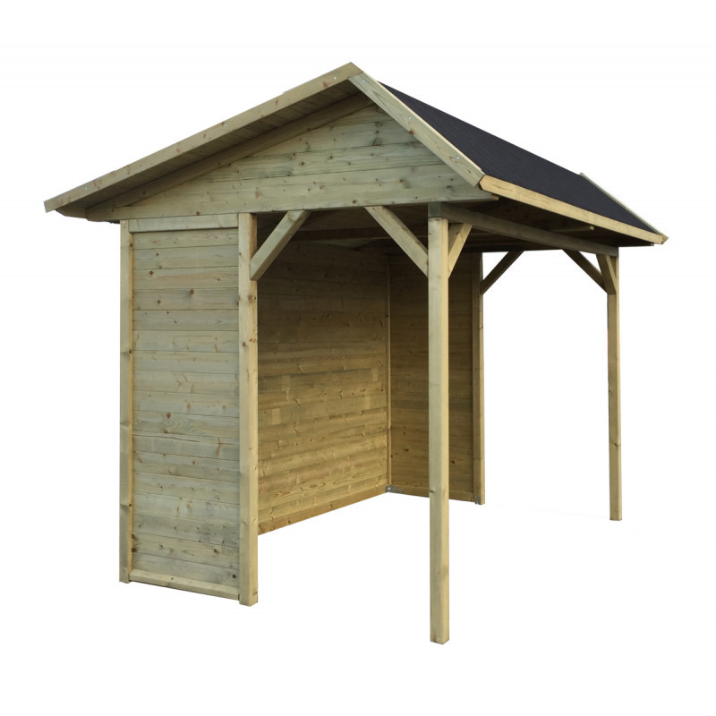 Pavillon en bois traité autoclave 19mm Ronsburg 6m² – Solid