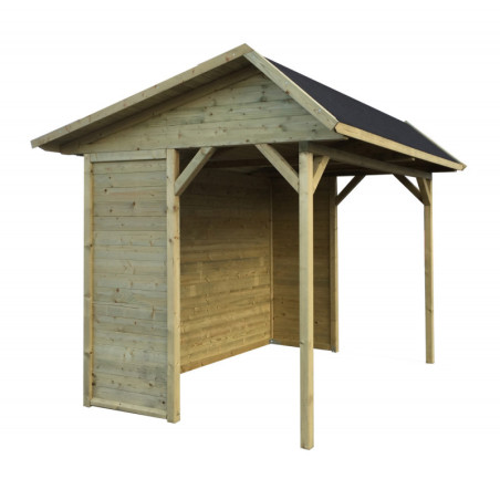 Pavillon en bois traité autoclave 19mm Ronsburg 6m² – Solid