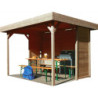 Pavillon en bois traité autoclave 19mm Regensburg 6m² – Solid