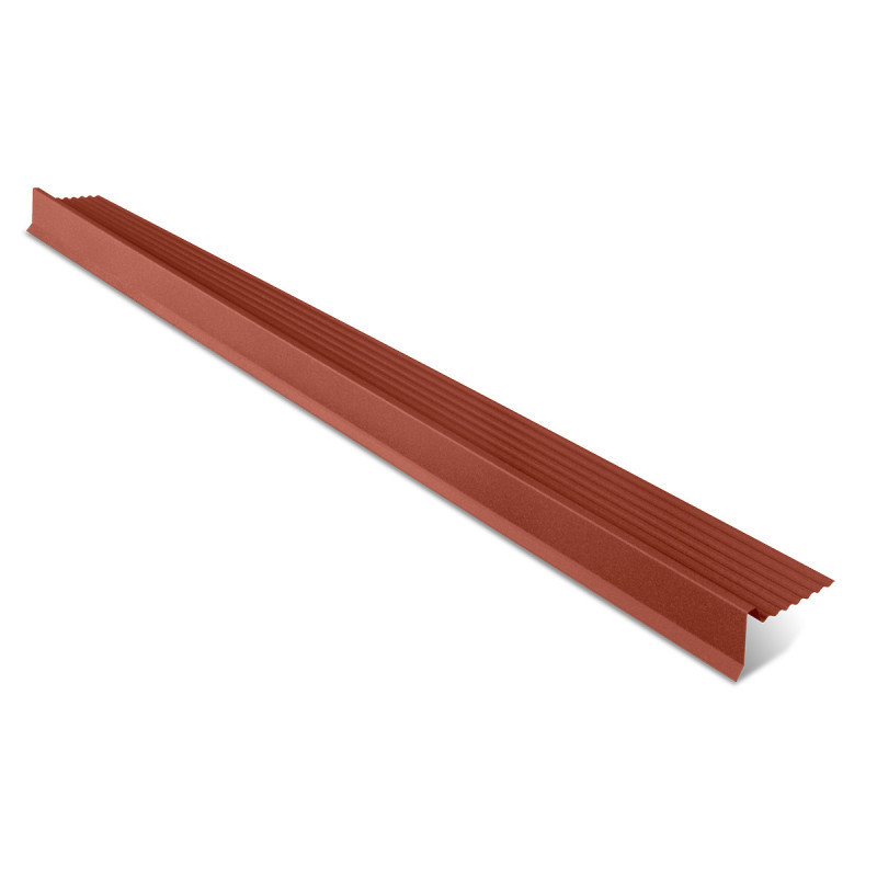 Rives de toit rouges pour abris de jardin Solid