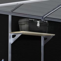 Étagère en polycarbonate - Canopia pour un rangement peu encombrant