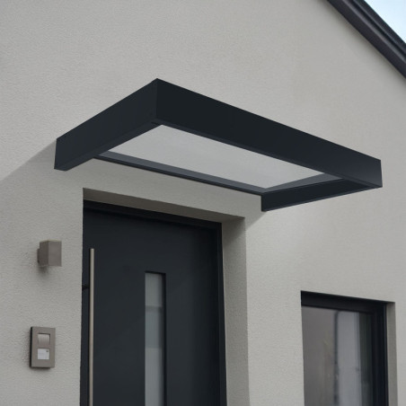 Marquise porte d'entrée en acrylique de 4mm Sophia™ 2150 - Canopia