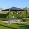 Pergola en alu + Toit polycarbonate Palermo 3600 - Canopia
