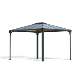 Pergola en alu et polycarbonate 360x296cm Martinique 3600 - Canopia