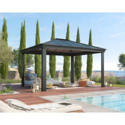 Pergola Dallas 4300 en aluminium et polycarbonate - Canopia by Palram