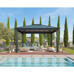 Pergola Dallas 4300 en aluminium et polycarbonate - Canopia by Palram