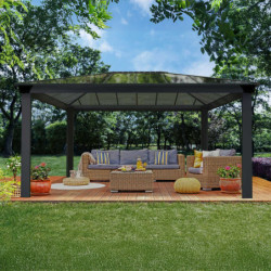Pergola Dallas 4900 en aluminium et polycarbonate - Canopia by Palram