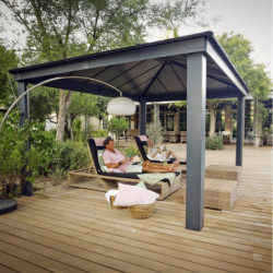 Pergola Dallas 4900 en aluminium et polycarbonate - Canopia by Palram