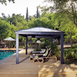 Pergola Dallas 4900 en aluminium et polycarbonate - Canopia by Palram
