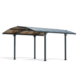 Pergola Tucson 4300 en aluminium et polycarbonate - Canopia by Palram