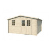 Abri de jardin 12m² en madriers de 28mm - Eden