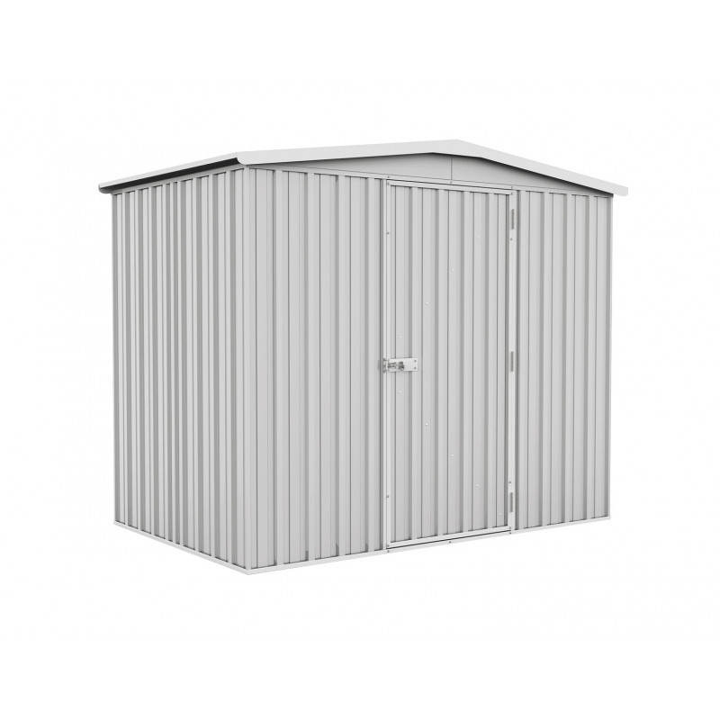 Abri de jardin en métal 3,2m² - panneaux 0,35mm - gris - Absco