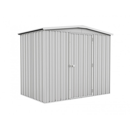 Abri de jardin en métal 3,2m² - panneaux 0,35mm - gris - Absco