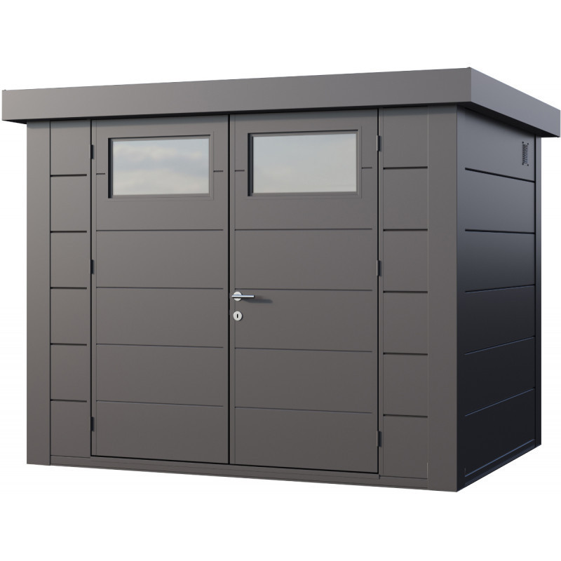 Abri de jardin 5,6m² Eleganto 2721 - Telluria en acier anthracite