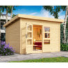Abri de jardin 9,55m² Notheim 3 en bois brut 40mm - WoodFeeling