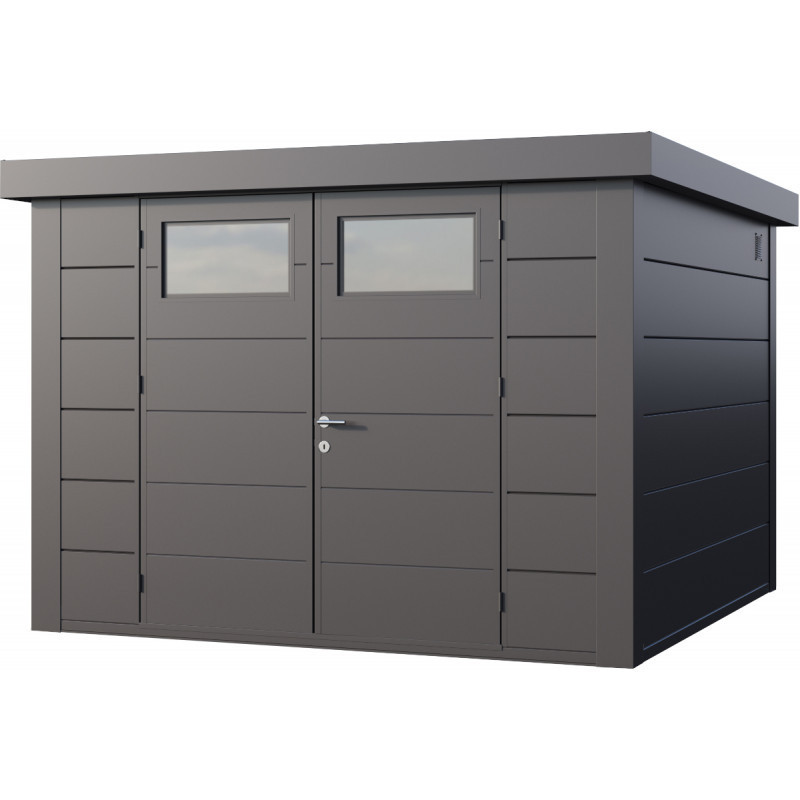 Abri de jardin 8,9m² Eleganto 3030 - Telluria en acier anthracite