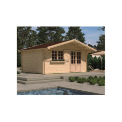 Abri de jardin Lilac en bois brut 44mm - Forest Style