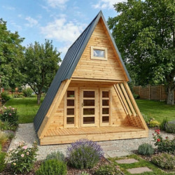 Bureau de jardin en bois sans permis de construire Gardy Shelter