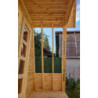 Bureau de jardin en bois sans permis de construire Gardy Shelter