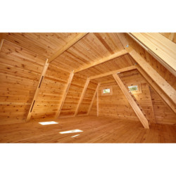 Bureau de jardin en bois sans permis de construire Gardy Shelter