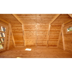 Bureau de jardin en bois sans permis de construire Gardy Shelter