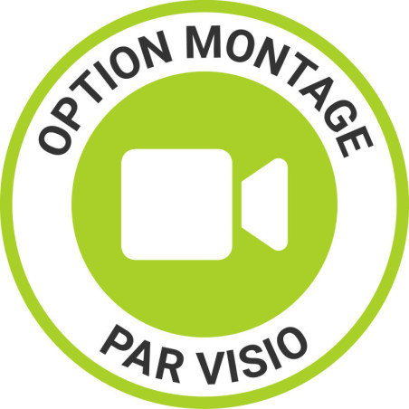 Prestation d'aide au montage via appel vidéo par un professionnel
