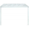 Pergola 9m² en aluminium blanc + polycarbonate CIELO DCB Garden