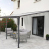 Pergola 13m² en aluminium noir + polycarbonate CIELO DCB Garden