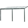 Pergola 13m² en aluminium noir + polycarbonate CIELO DCB Garden
